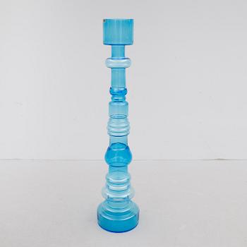 SKULPTUR/LJUSSTAKE, glas, "Fyren", Oiva Toikka, Notsjö.