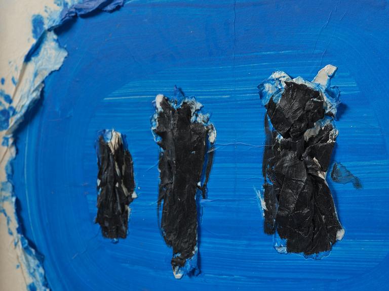 Rune Hagberg, Composition in blue.
