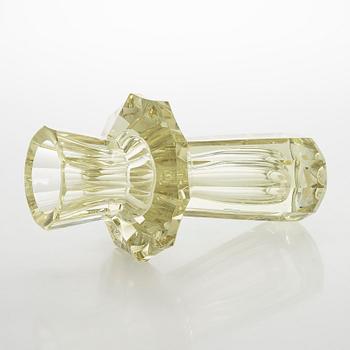 Aimo Okkolin, a 'Lighthouse' vase signed Aimo Okkolin Riihimäen Lasi Oy.