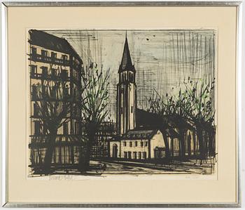 Bernard Buffet, "Place Saint-Germain-des-Près".