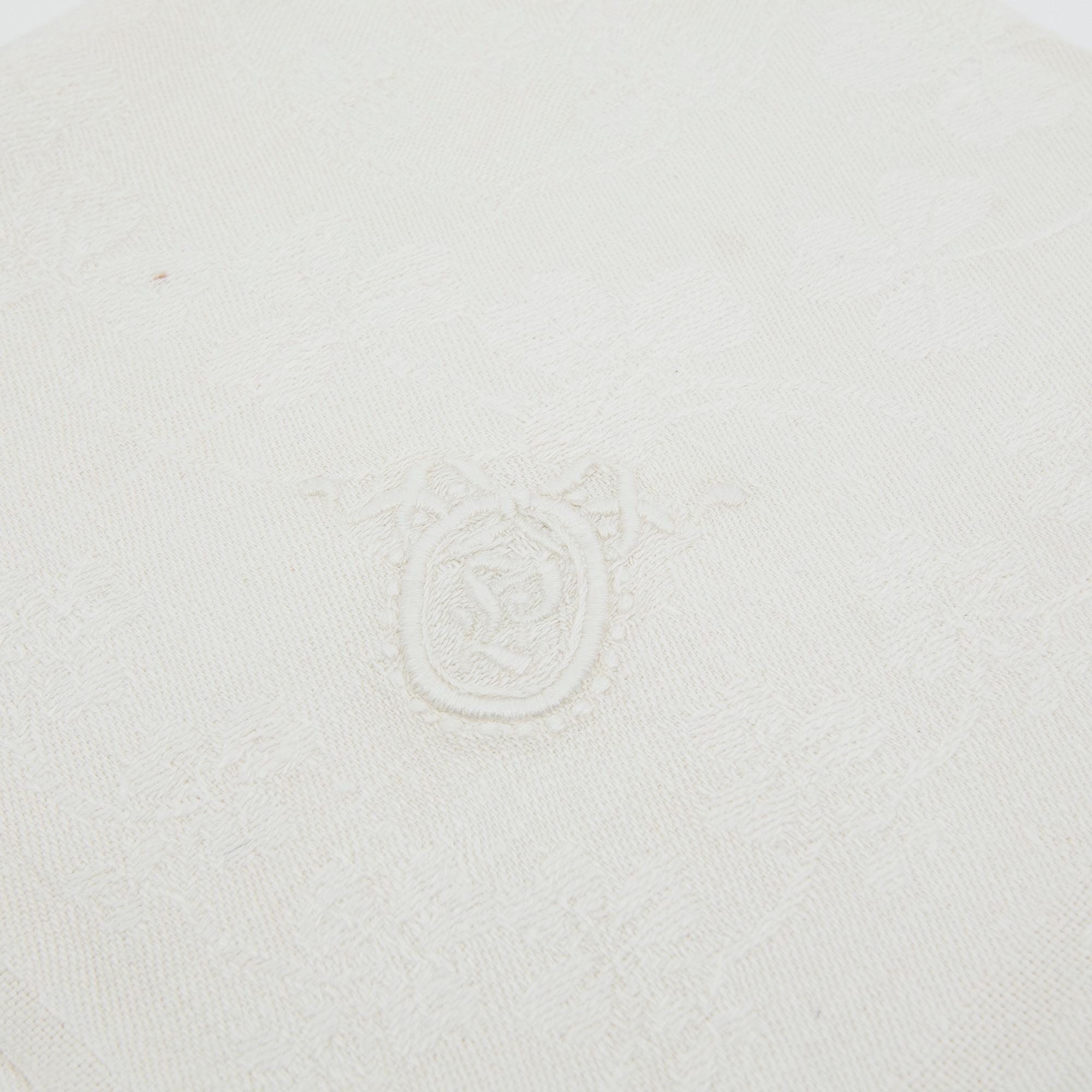 Napkins a total of 73 pcs damask various patterns first half of the 20th century.