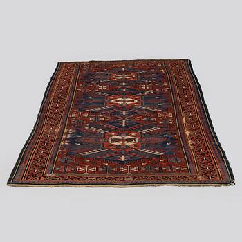 Matta, antik, kaukasisk, sannolikt Zeischur. Ca 180 x 126 cm.