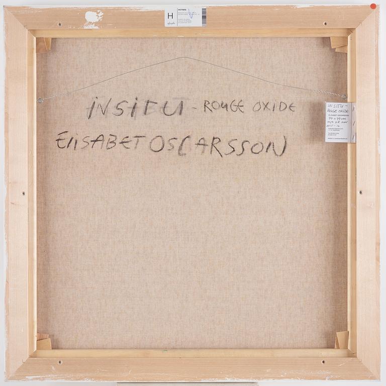Elisabet Oscarsson, "Insitu Rouge Oxide".