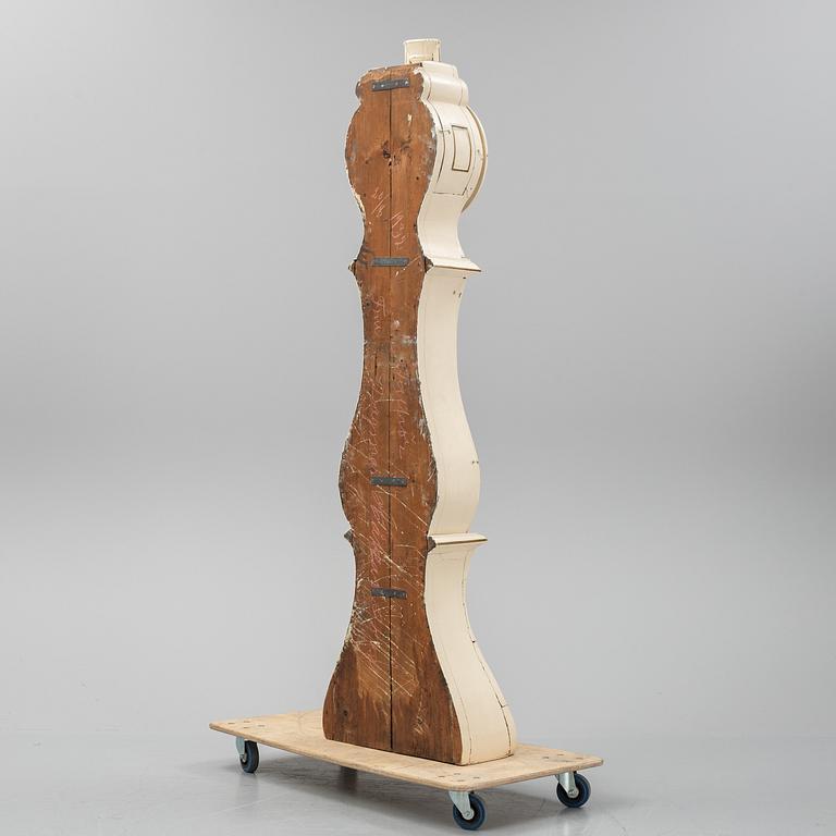 An early 19th century swedish longcase clock.
