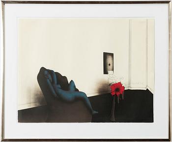 Paul Wunderlich, "The red and the b.