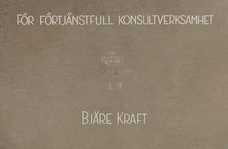 FAT, tenn, O Ahlberg, Schreuder & Olsson, Stockholm 1977.