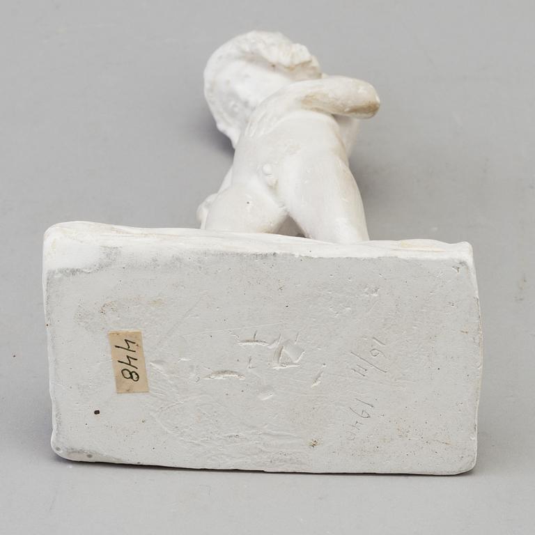 CHRISTIAN ERIKSSON, Sculpture, plaster, signed.