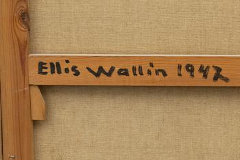 Elis Wallin, "Blomsterrabatt på berget".