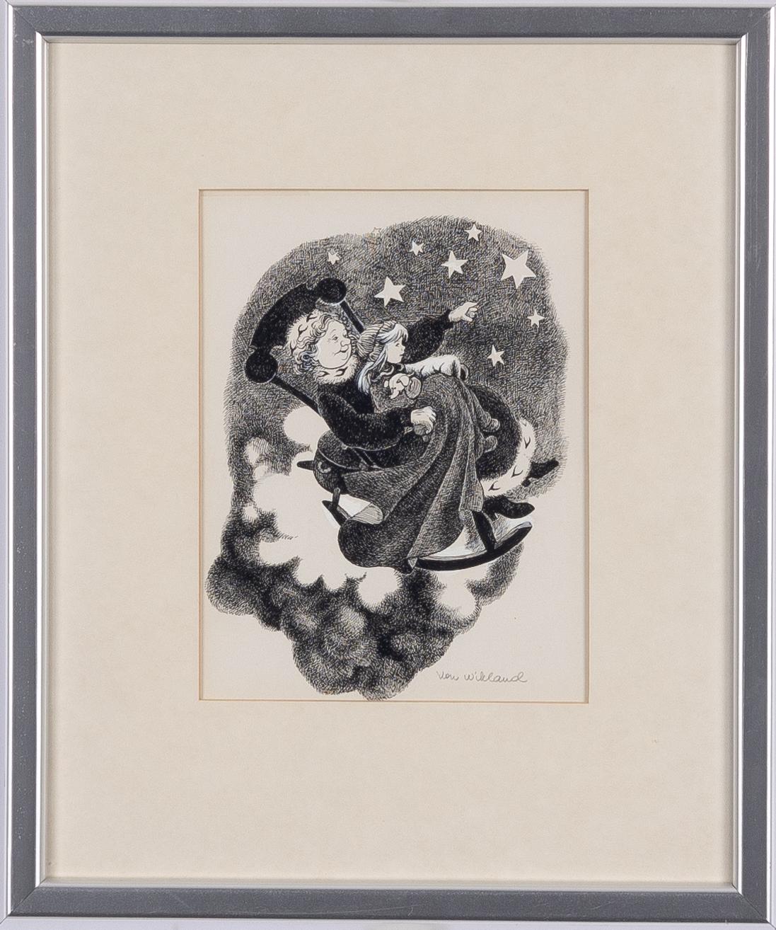 Ilon Wikland, In the rocking chair.