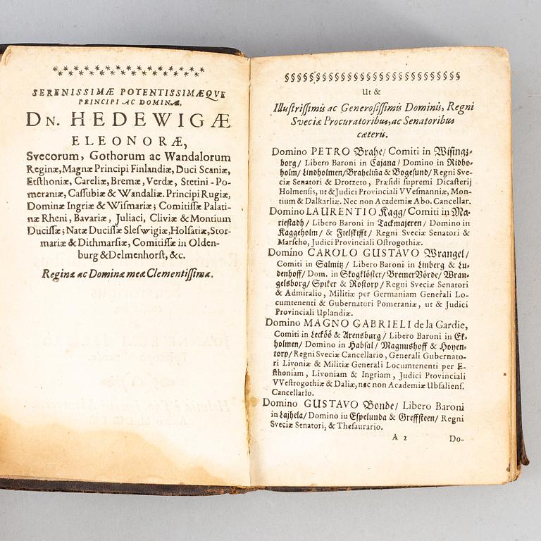 Johannes Elai Terserus:
Exodus et in eam annotationes...Stockholm, Meurer, 1660.