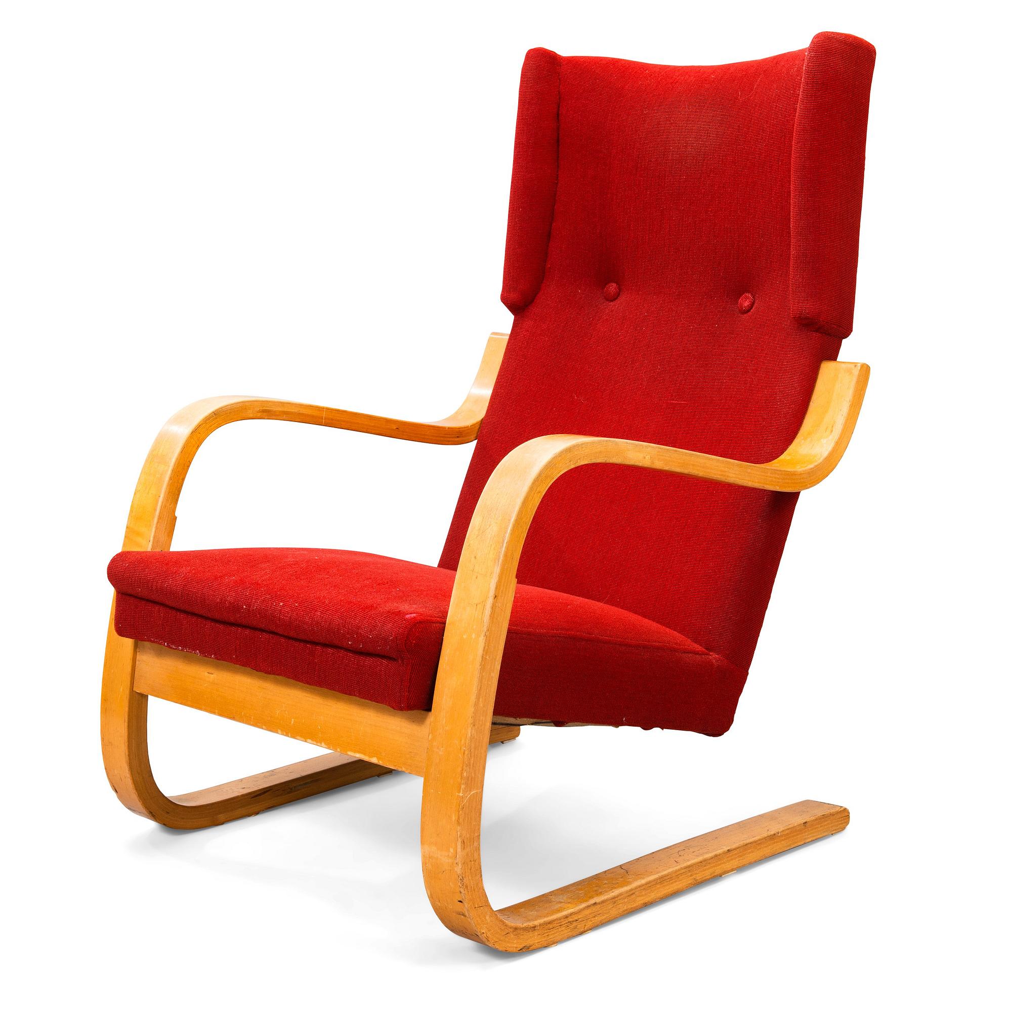 ALVAR AALTO, nojatuoli, 36/401, O.Y. Huonekalu- ja Rakennustyötehdas A.B.