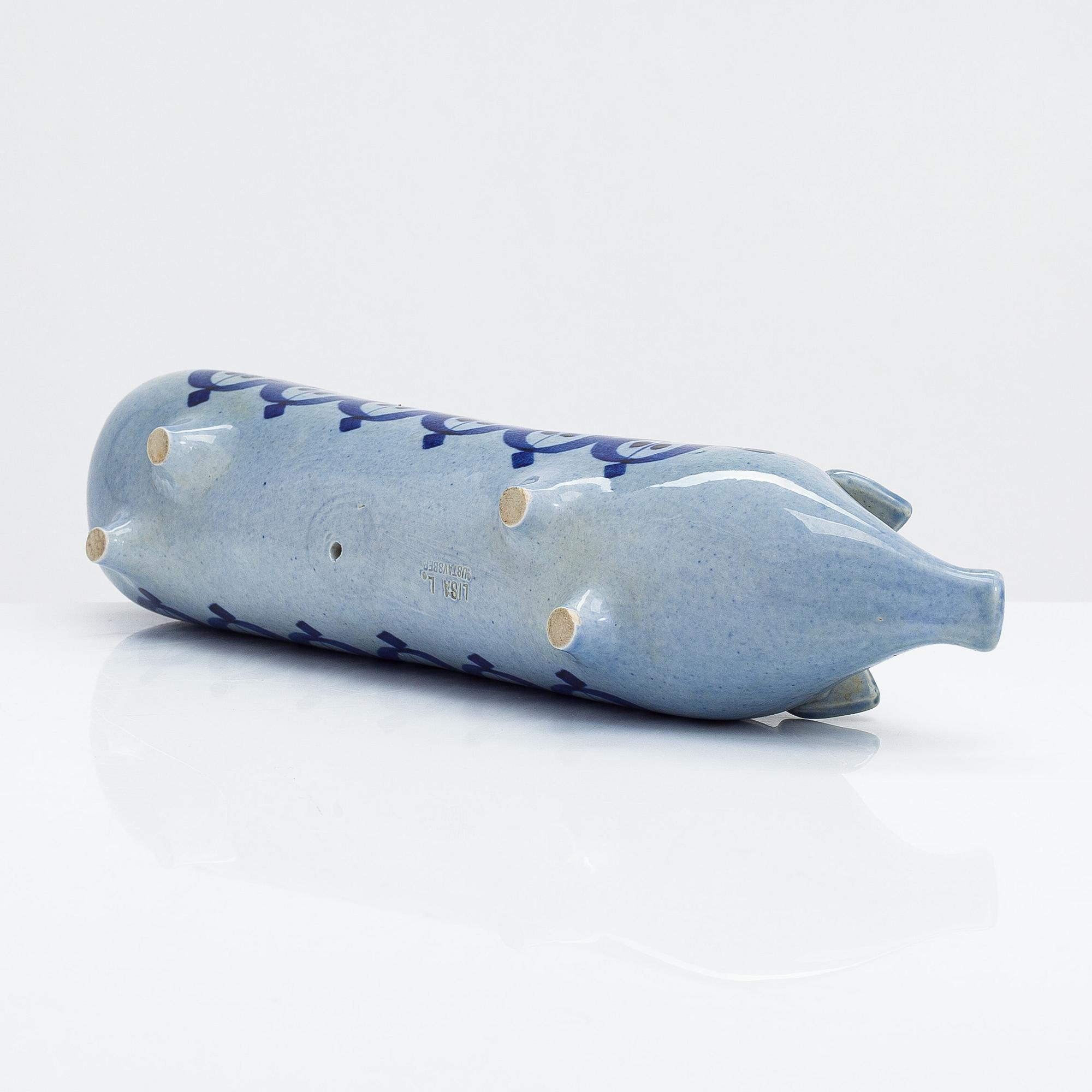 Lisa Larson, adventsljusstake, stengods, Gustavsberg.