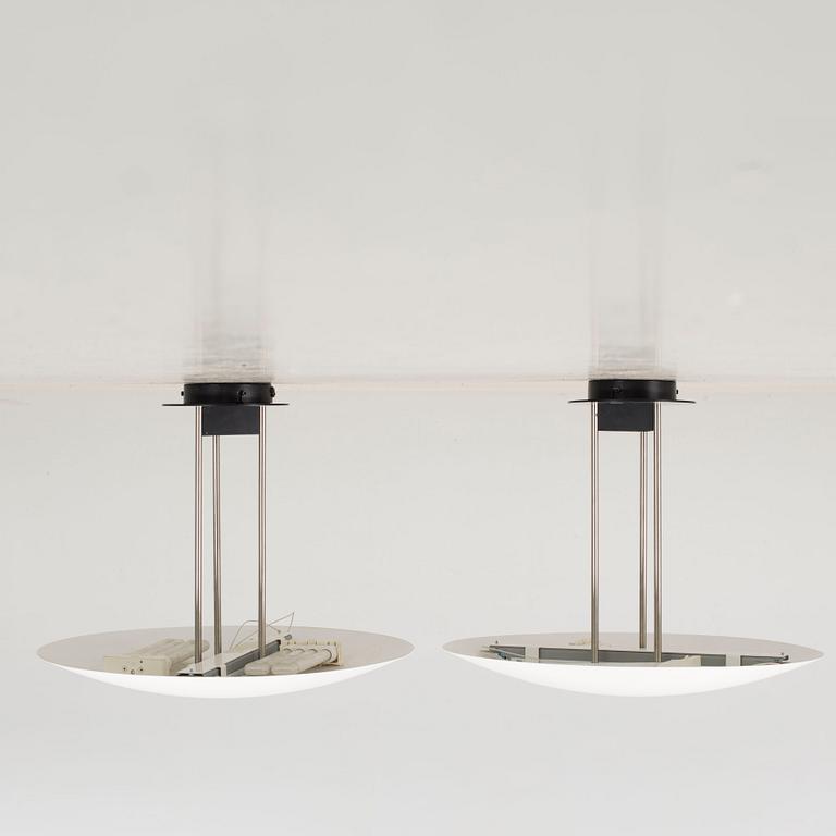 TWO CEILING LAMPS BY HANS-AGNE JAKOBSSON FOR GINO DENMARK.