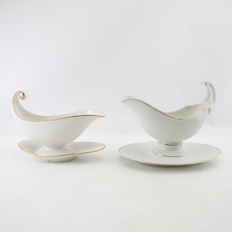 Service pieces 6 pcs Empire style including Rörstrand early 20th century porcelain.