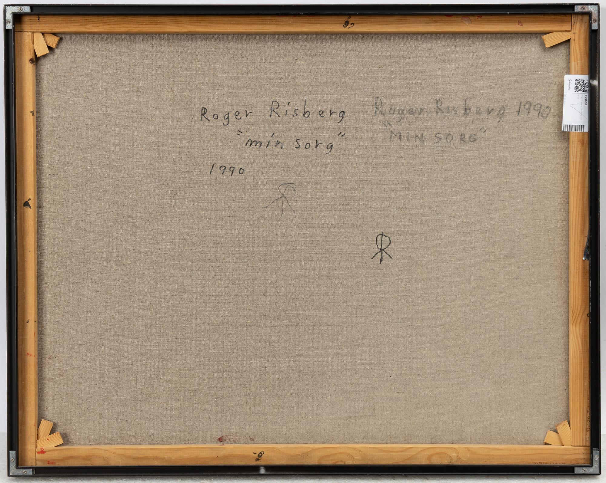 Roger Risberg, "Min sorg".