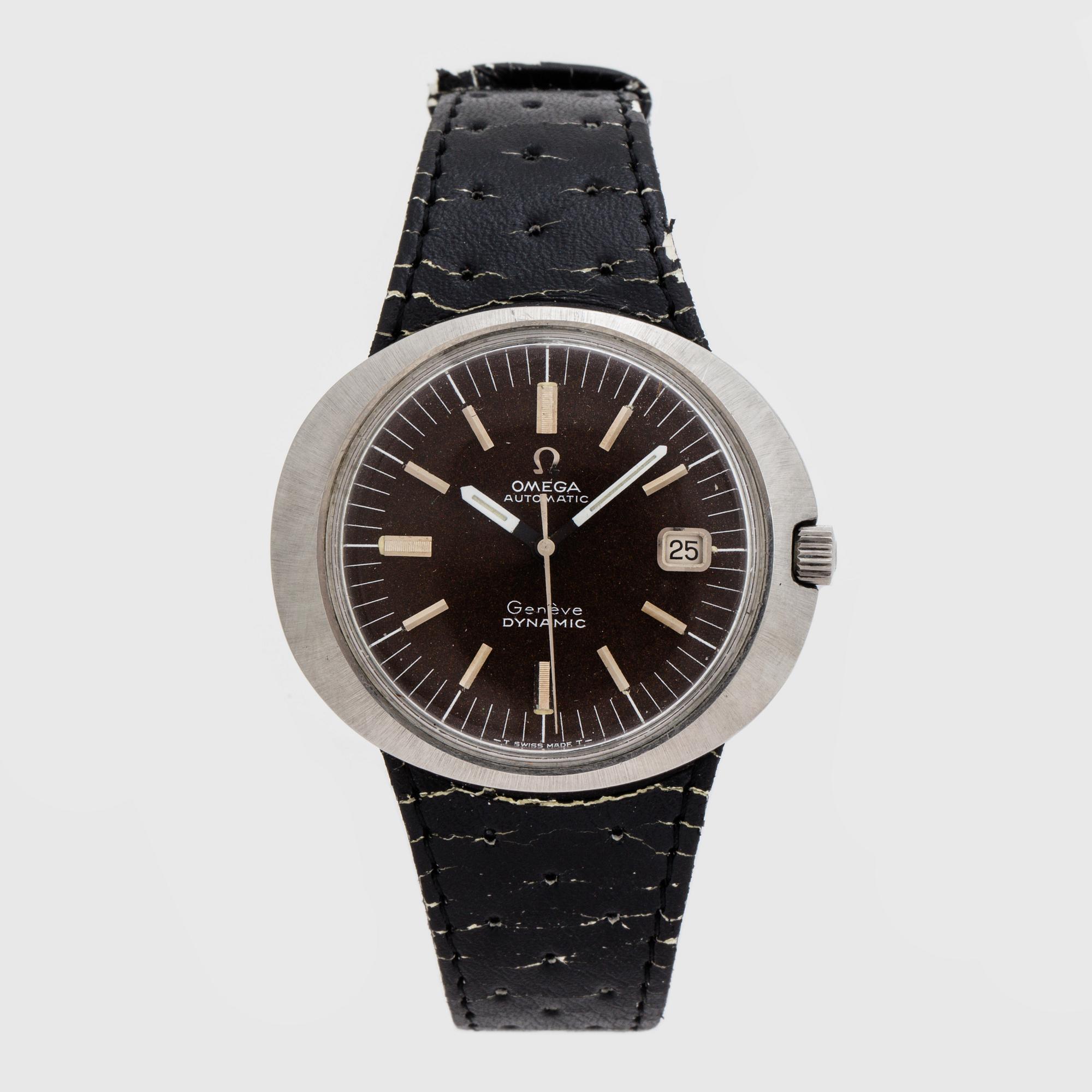 OMEGA, Genève, Dynamic, armbandsur, 41,5 x 36,5 mm,