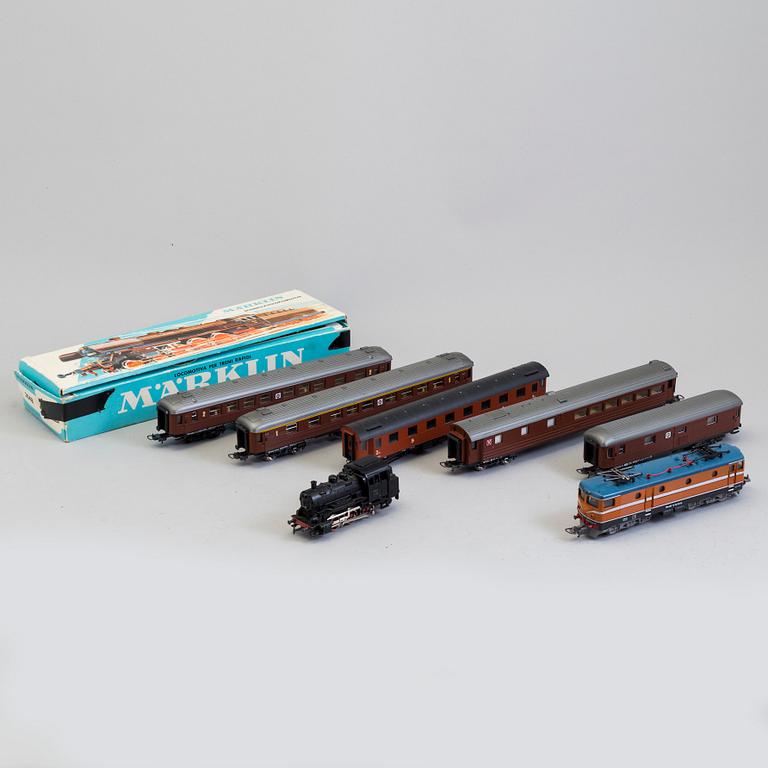 MÄRKLINBANA MED MÄRKLINTÅG, 1950/60-tal.