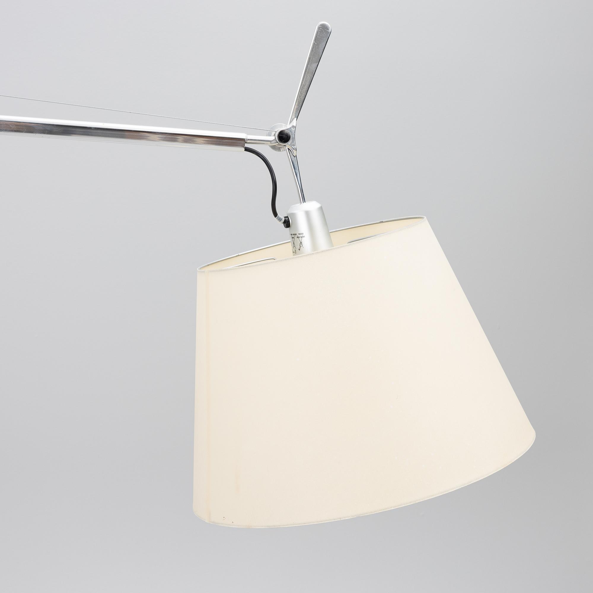 Michele De Lucchi & Giancarlo Fassina, floor lamp, "Tolomeo Mega Floor", Artemide, contemporary.