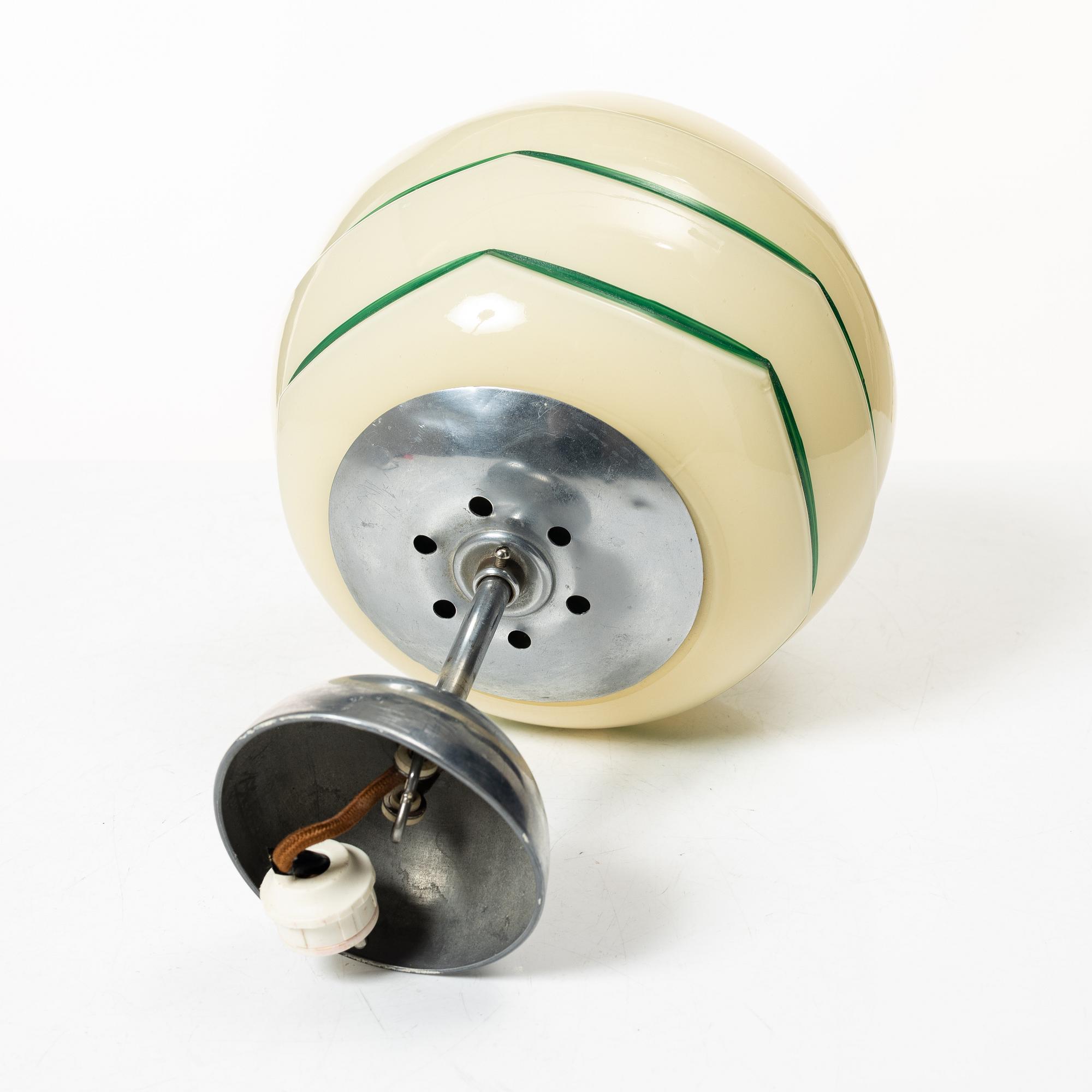 A ceiling lamp, Sweden, 1920's/30's.