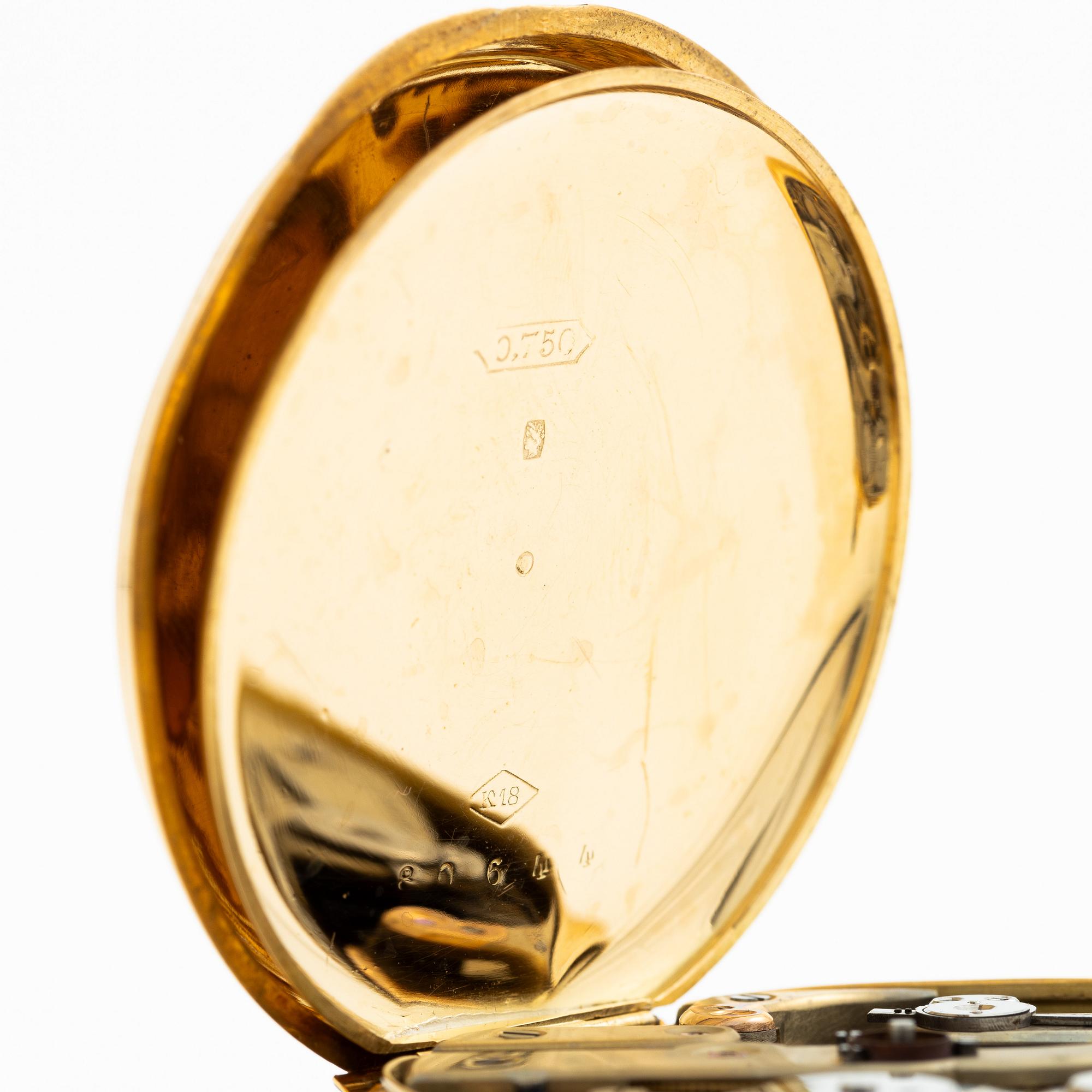 Pocket watch, 48 mm.
