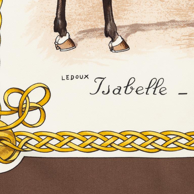 Hermès, scarf, "Les Robes".