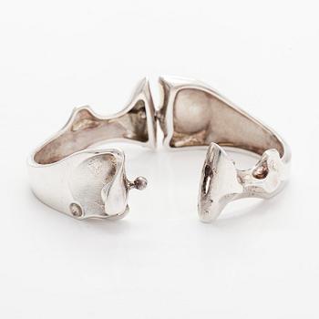 Björn Weckström, bracelet, "Zelda", silver. Lapponia, 1982.
