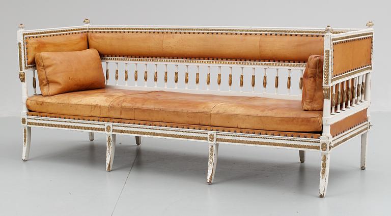 A late Gustavian circa 1800 sofa.