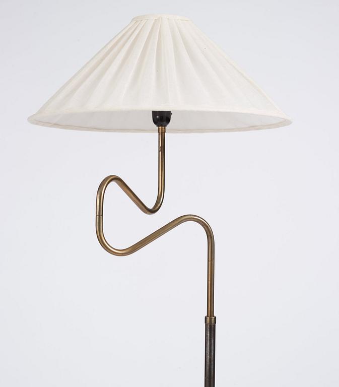 Harald Notini, a floor lamp, model '15413', Arvid Böhlmarks Lampfabrik, Sweden, 1940-50s.