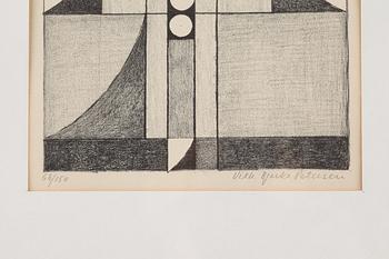 VILHELM BJERKE-PETERSEN, grafiskt blad, signerad och numrerad 68/150.