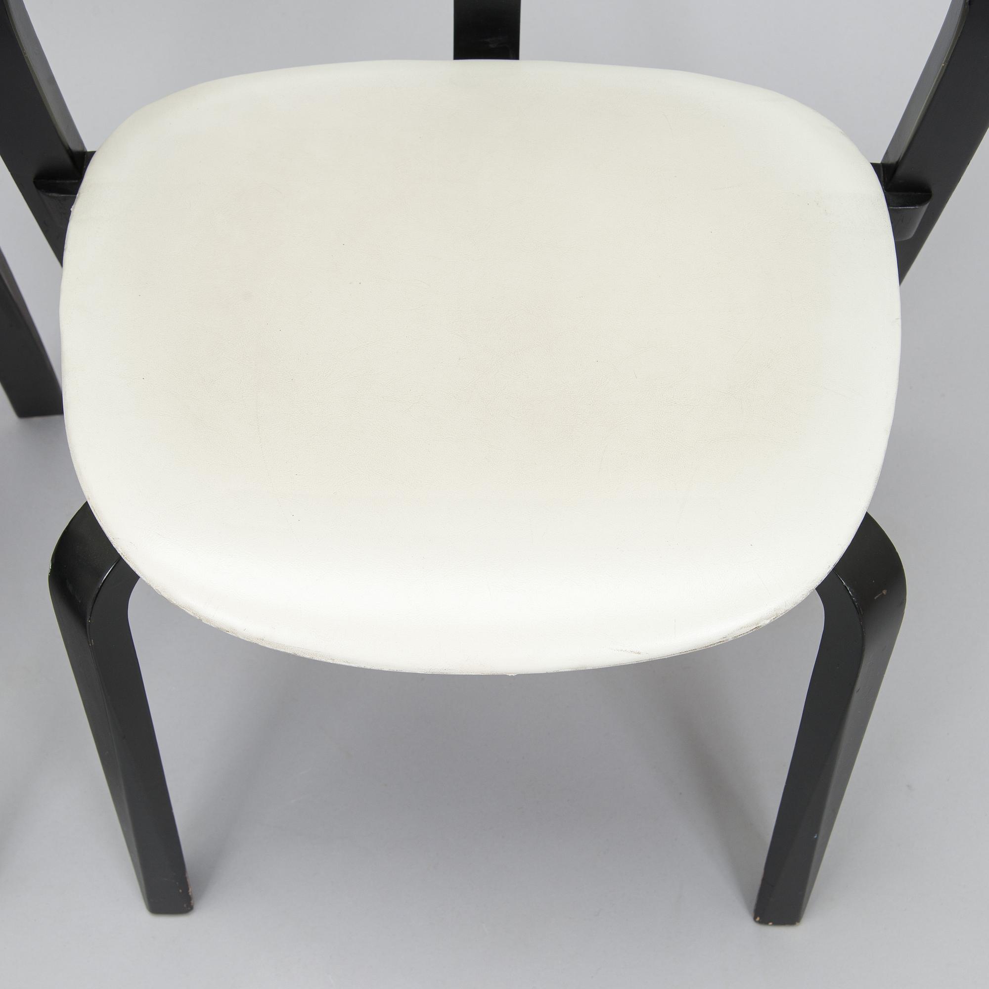 Ilmari Tapiovaara, a set of six 1960s 'Aslak' armchairs for Asko, Finland.