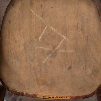 a set of four chairs, early 20th century.