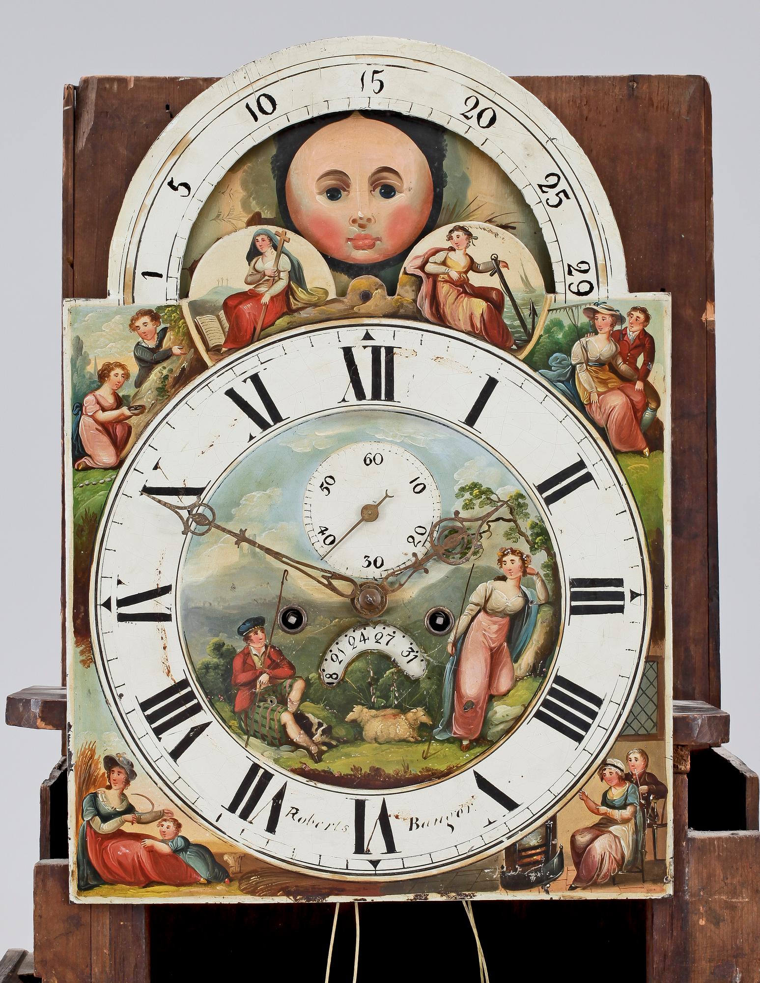 GOLVUR, urtavlan märkt Robert Bangor. Wales 1800-tal.