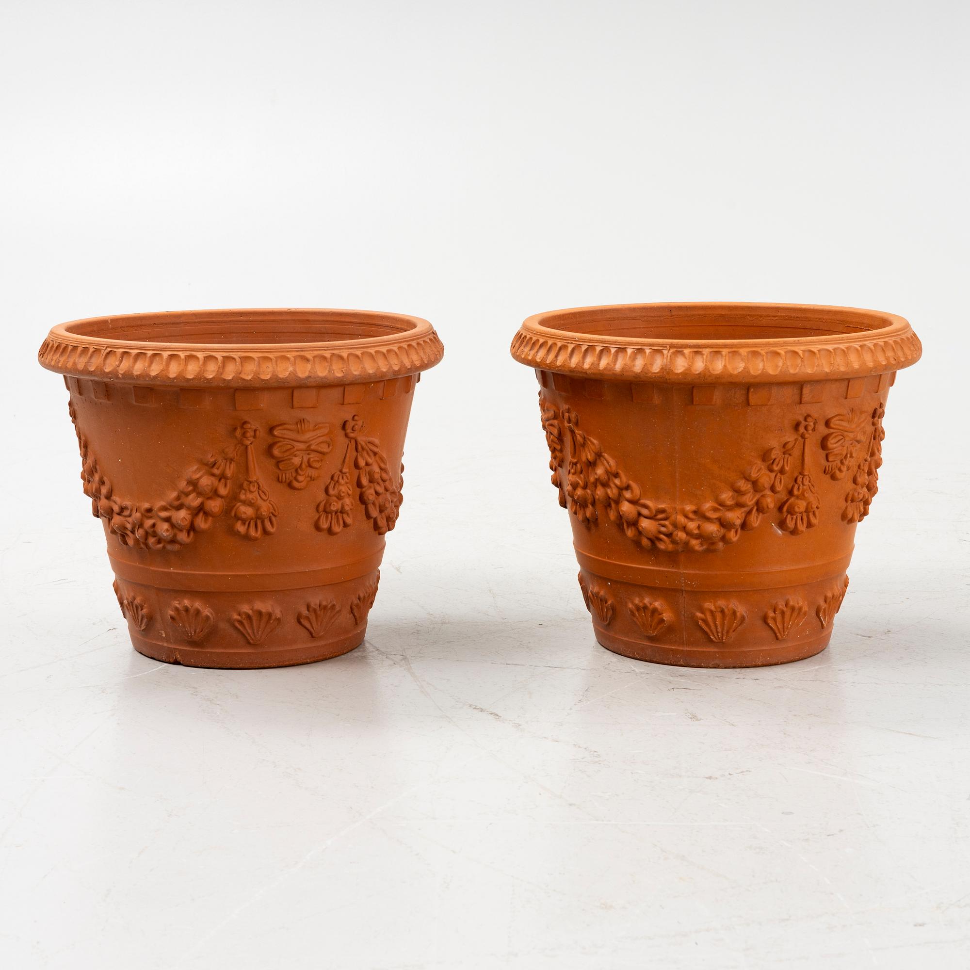 Ytterfoder, ett par, Bitossi, Italien, 1900-talets andra hälft.