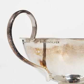 Nine silver punsch cups, Gothenburg and Luleå, Sweden, 1978-1990.