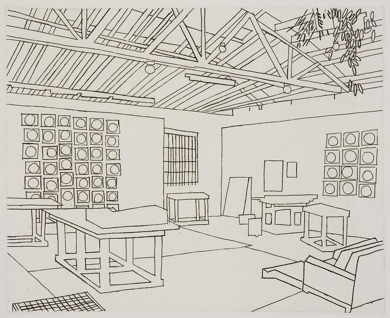 Jonas Wood, "Bball Studio".