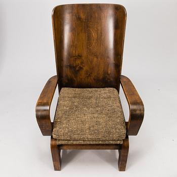 Carl-Johan Boman, An early 1930s 'Flexible chair' for N. Bomanin Höyrypuusepäntehdas, Turku.