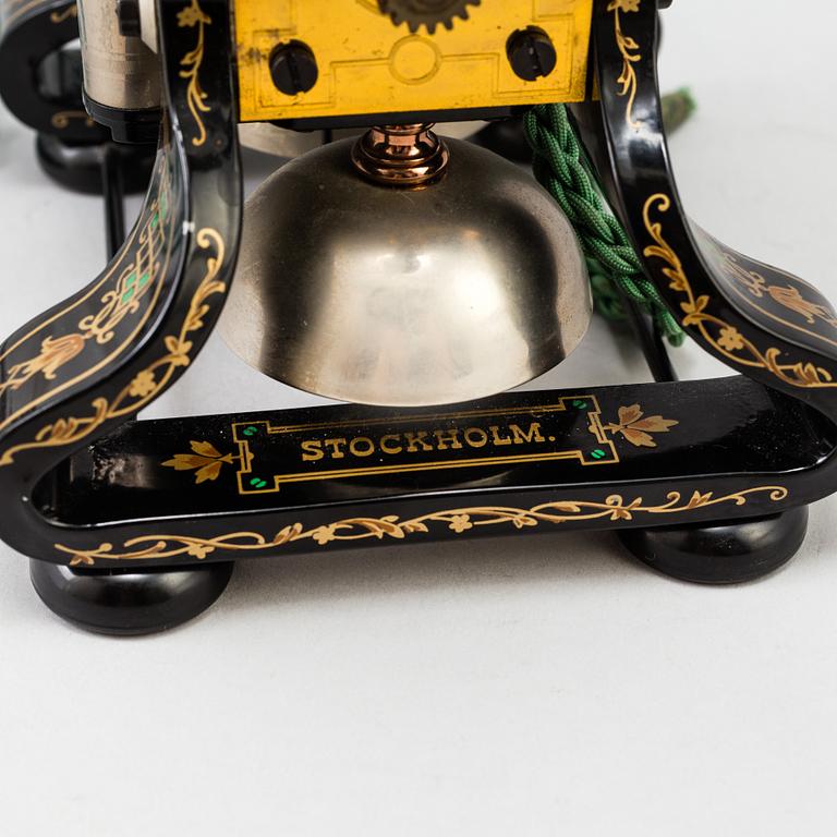 An early LM Ericson telephone called "Taxen". 1880s-1930s.