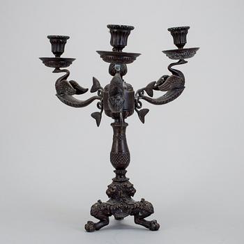 KANDELABER, empirestil, 1900-tal.