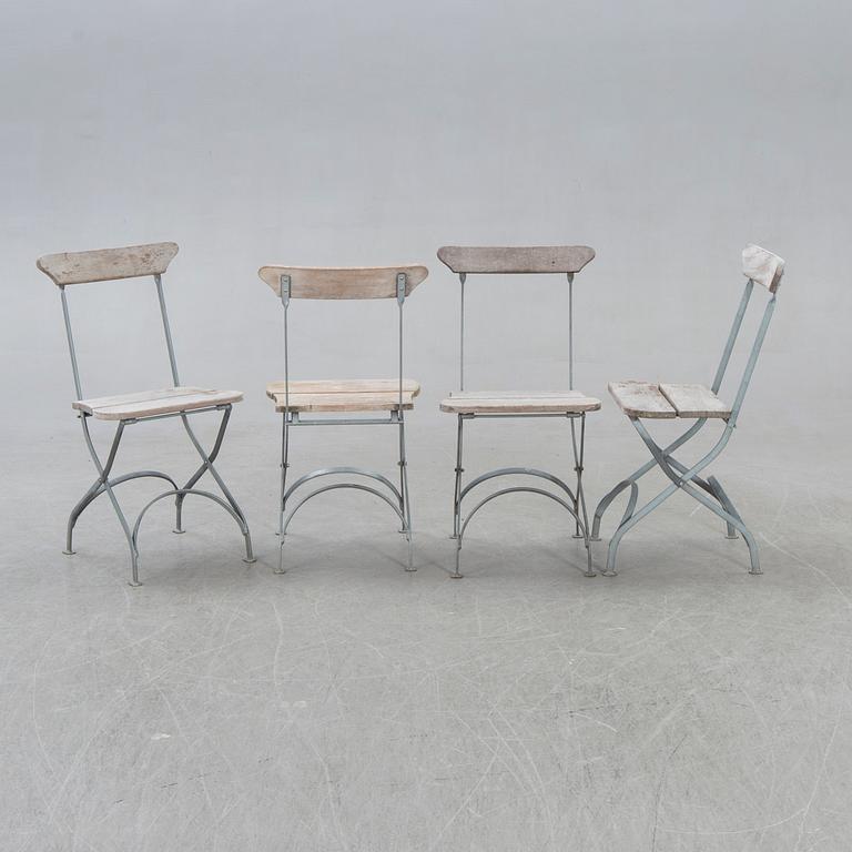 Byarum, "Bryggeristol, 4 st, Honduras Mahogny.