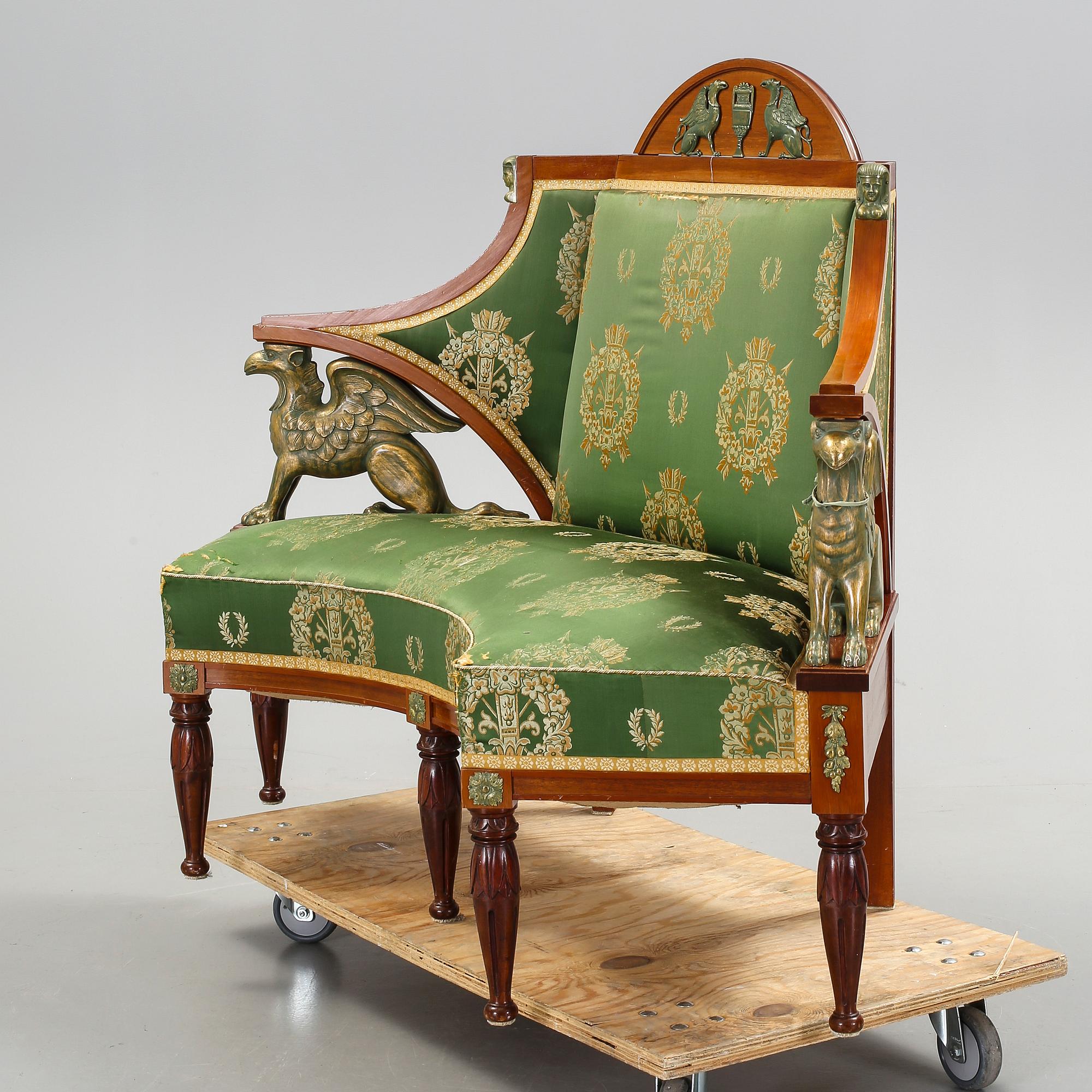 SOFFA, empirestil, 1800-talets slut.