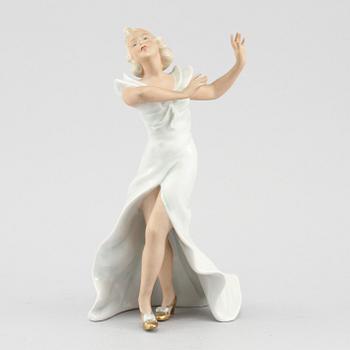 FIGURIN, porslin, Schaubach Kunst, Tyskland 1930-40-tal.