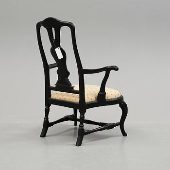 KARMSTOL, senbarock, 1700-tal.