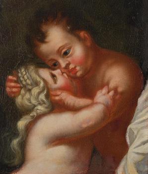 David Klöcker Ehrenstrahl, hans ateljé, Caritas, Allegori över kärleken.