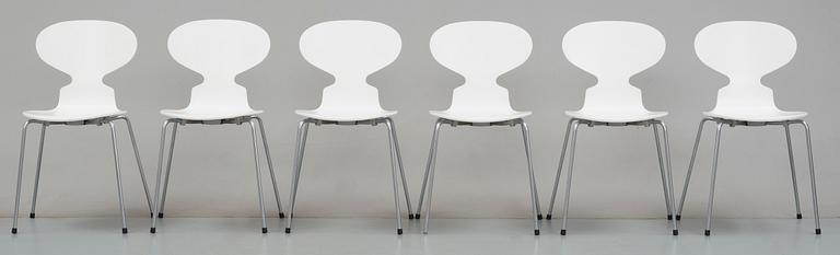 STOLAR, 6 st, "Myran", Arne Jacobsen, Fritz Hansen, 2005.