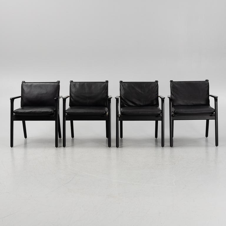 Space Copenhagen four 'Ren' dining chairs from Stellar Works.