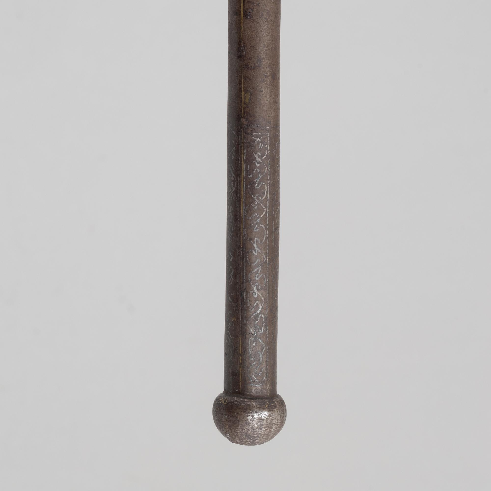 Axe, Indo-Persian, late 19th century.