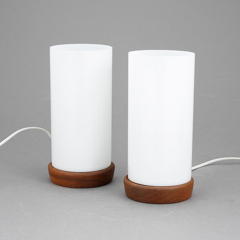 BORDSLAMPOR, ett par, Luxus, 1950/60-tal.