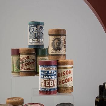 an early 20th century Edison Gem Phonograph.