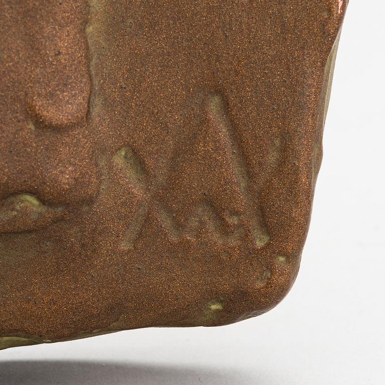 Wäinö Aaltonen, patinated plaster relief, signed and dated 1951.
