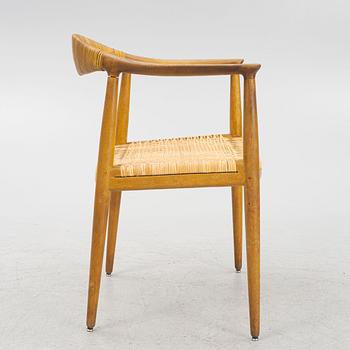 Hans J. Wegner, karmstol, "The Chair" modell "JH 501", Johannes Hansen, Danmark 1950-60-tal.